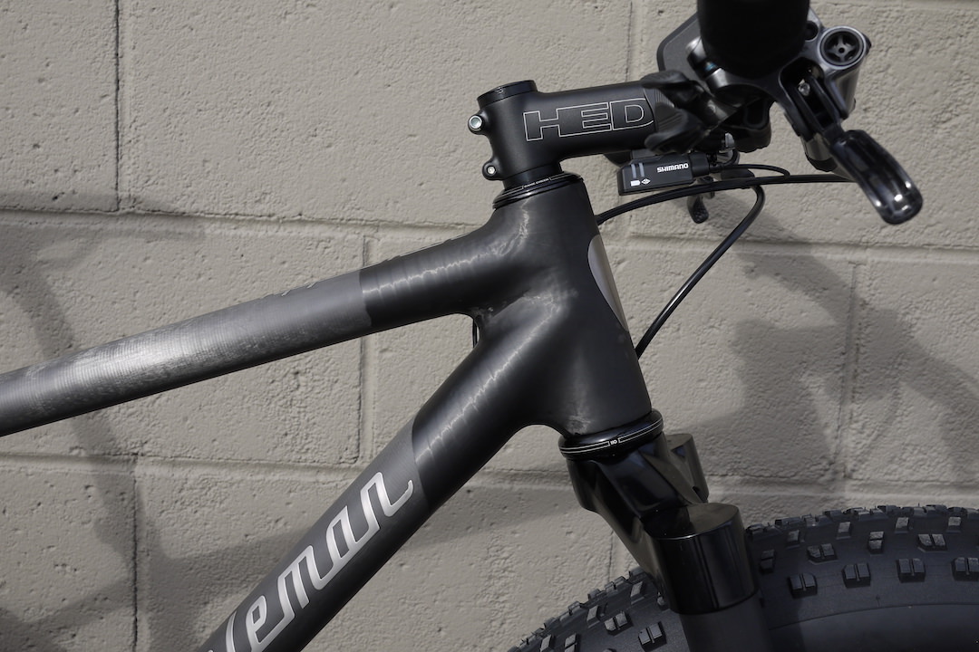 Smooth joint layups make for a strong carbon fiber bike