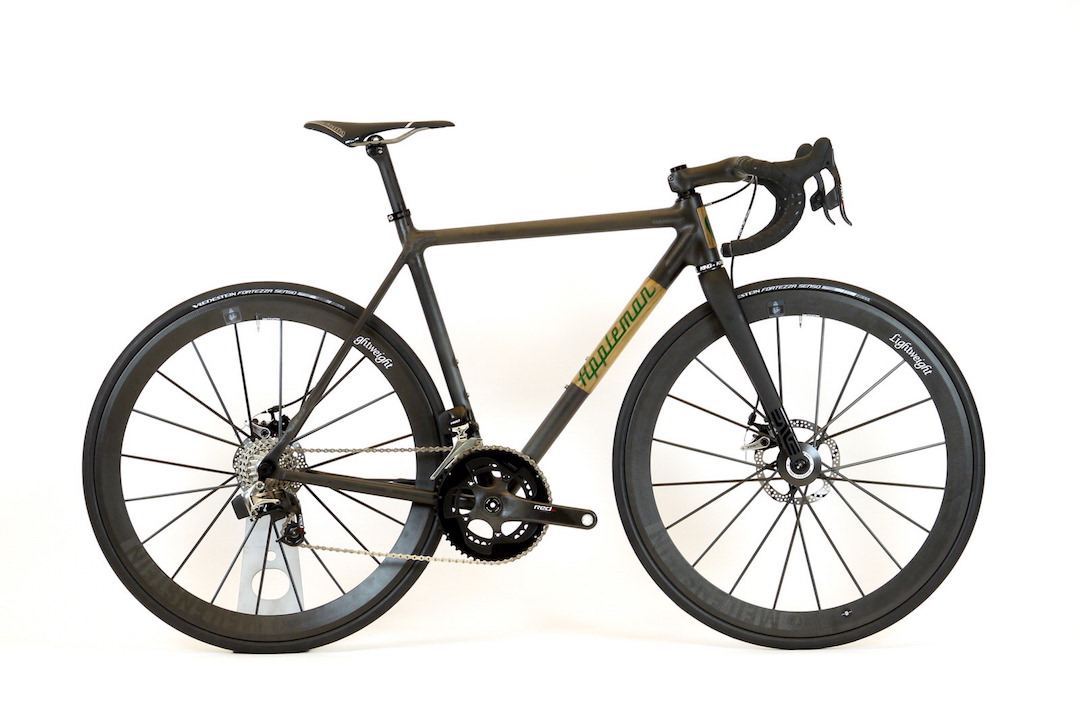 Appleman disc road all road bike carbon fiber custom