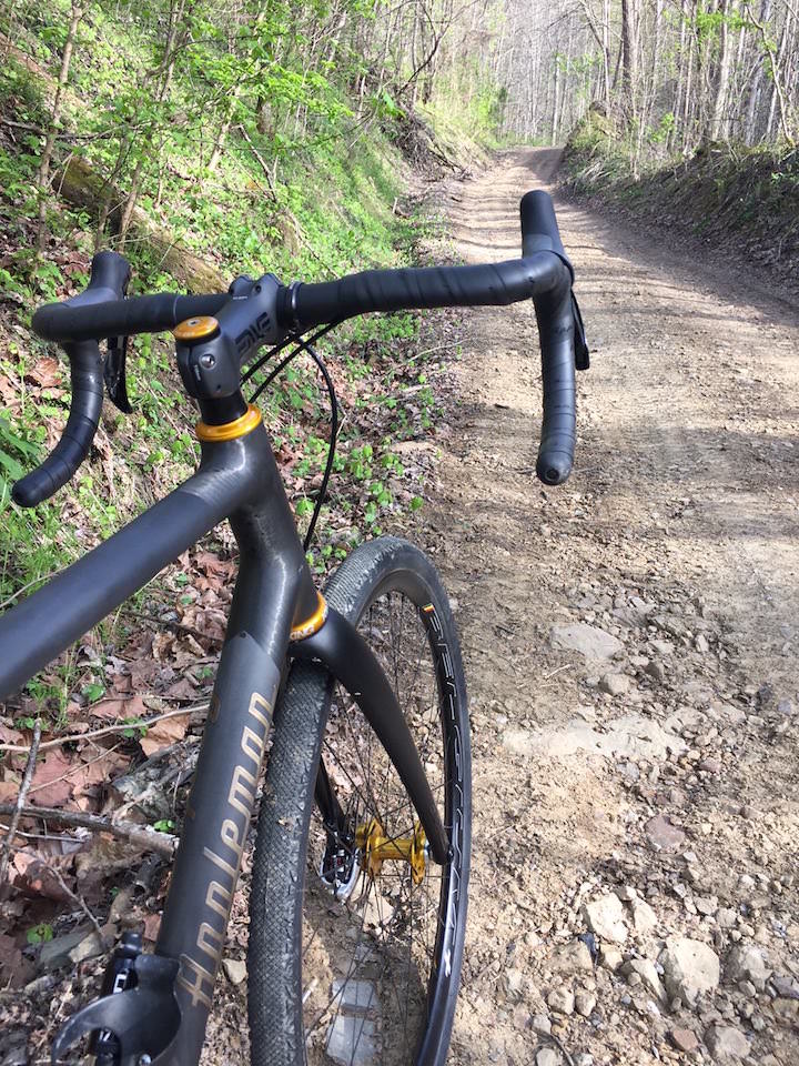 custom Appleman exploring new gravel roads