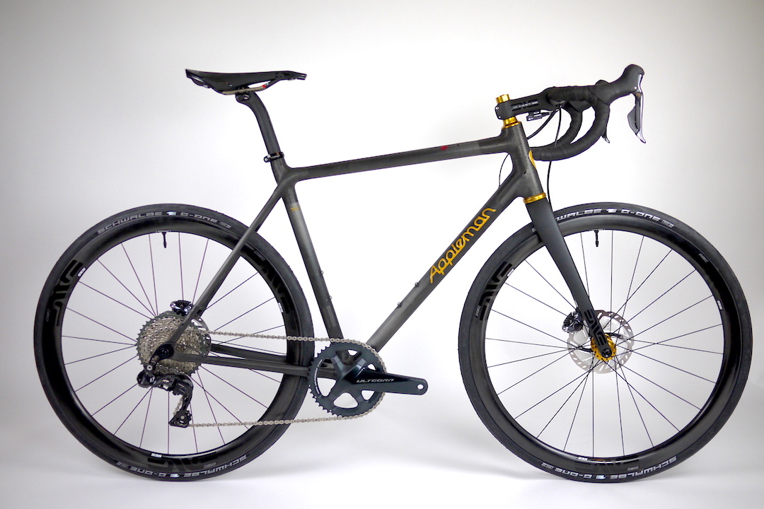 Custom Carbon Fiber Appleman Disc Road Bike